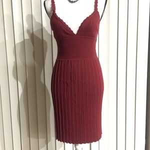 Catherine Malandrino Knit NWT RED Cocktail Dress